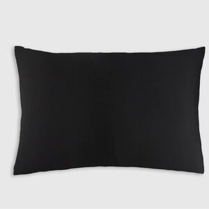 Quince Mulberry Silk King Black Pillowcase